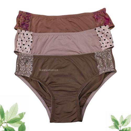 Kawai Celana Dalam Wanita - Segitiga Renda - Celana Dalam Perempuan Renda Samping Cewek Pita Dewasa Motif Pendek 1