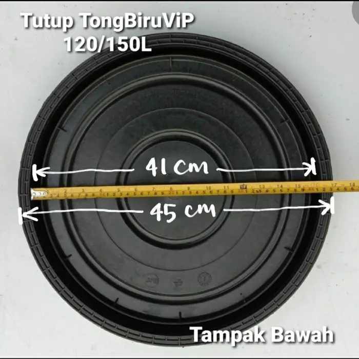 V♥Kk Tutup Tong Biru / Tong Sampah / Gentong Air 120/150L (Diameter 41Cm) X✪Q1 1
