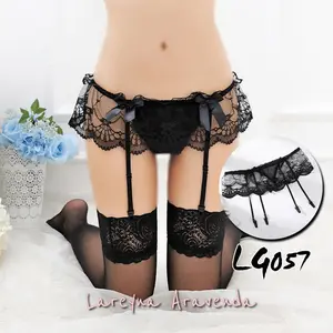 [COD] Garter Belt Lace Untuk Pengait Stoking LG057 BAJU TIDUR PEREMPUAN WANITA