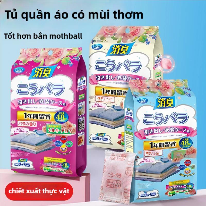 Túi thơm tủ quần áo,Nó phù hợp cho phòng ngủ, phòng tắm, ngăn kéo tủ quần áo, chất khử mùi, chống nấm mốc, chống ẩm, chống côn trùng, với băng phiến