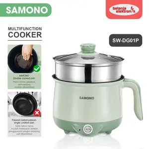 SAMONO MULTIFUNCTION COOKER PANCI KUKUSAN LISTRIK 1,5 LITER SERBAGUNA SW-DG01P