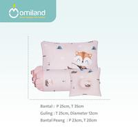 Gambar Omiland Bantal Guling Set + Bantal Peang Fox Series OB37311 OB37312 - Biru dari Dialogue Group Store Kota Bandung 3 Tokopedia