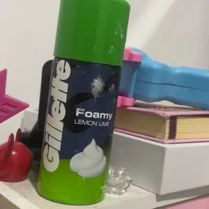 Cream Cukur Kumis Jenggot Shaving Foam Lemon Menthol Sensitive Proglide