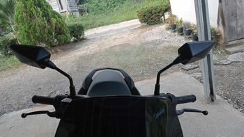 Product Review of kaca spion kawasaki dtracker 150se sepion klxbf dtracker150 ksr w175 ori copotan cabutan asli bawaan motor Spion touring from b**t 1