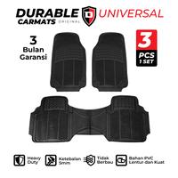 Gambar Xpander Panther Touran Hilux DURABLE Karpet Karet PVC 3 Pcs - Hitam dari TDC Variasi Kota Tangerang 1 Tokopedia