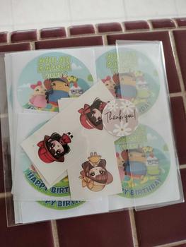 Product Review of READY STOCK 120 PCS (2.5CM) Sticker Label Happy Birthday from Y**r 0