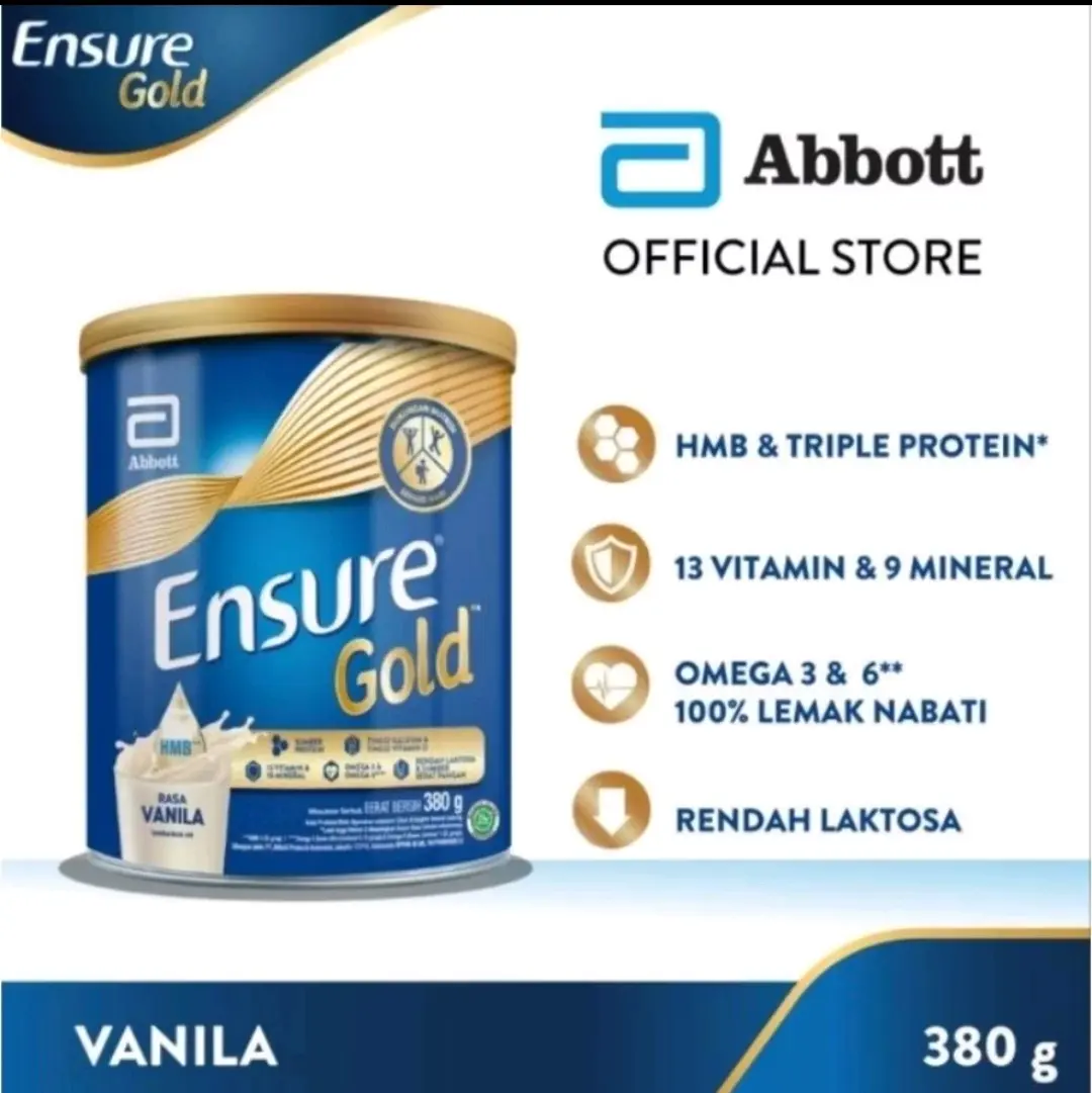 Susu Ensure 380g vanilla dan Coklat Murah