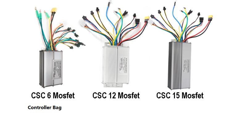 Product Introduction of CSC Electric bicycle Conversion Kit 48V 1OOOW 15OOW Brushless Hub motor 36V 350w ebike Conversion Kit 48V 18AH hailong battery 12