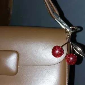 ERYNJAYA - BAG CHARM viral cherry kekinian lucu elegant tampil mewah
