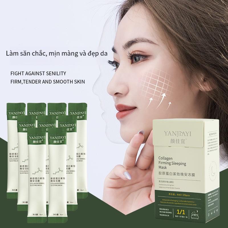 YANJIAYI Mặt Nạ Ngủ Thạch Collagen Choice SC190114 Nâng Cơ Bổ Sung Collagen Cấp Nước Dưỡng Ẩm Cho Da