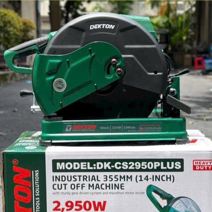 Máy cắt sắt bàn 2950W Dekton DK-CS2950PLUS lưỡi 355mm motor lõi đồng chính hãng
