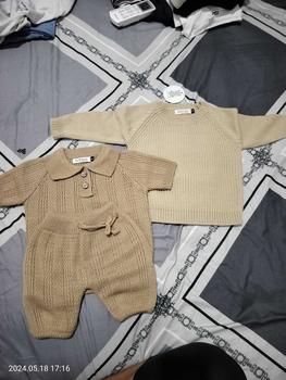 Product Review of Children's knit sweater | sweater rajut anak 03 - 2 tahun Bayi atasan Fashion Baju from s**7 0