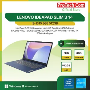 LENOVO IDEAPAD SLIM 3 14 I3-1315 8GB 512GB 14.0FHD W11 OHS+M365B