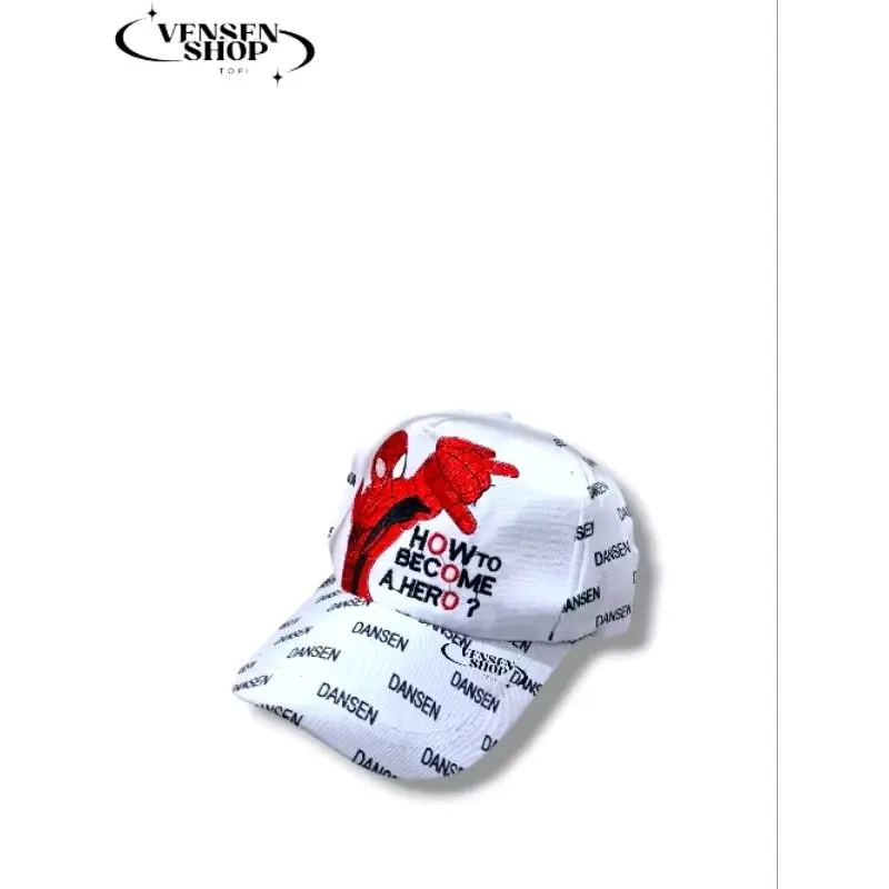 Topi Baseball Anak Karakter Spiderman bordir Sablon (SP DANSEN) Fashion 0