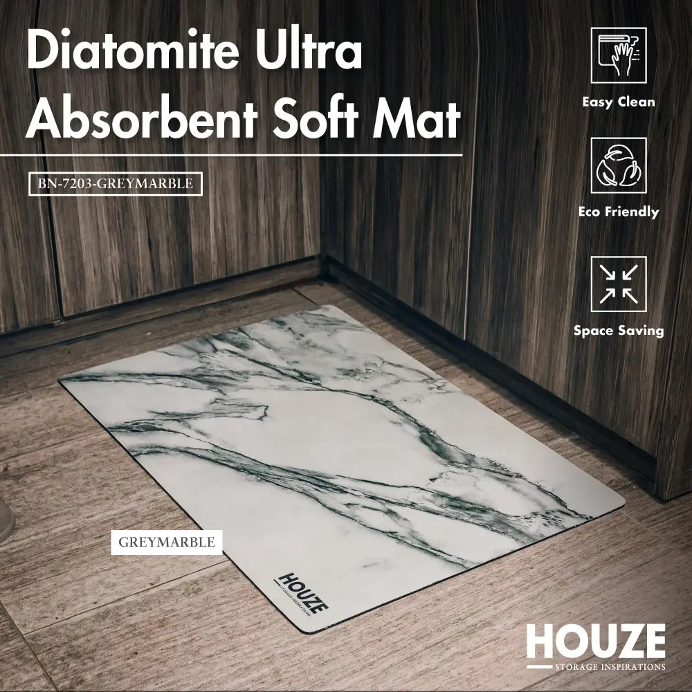 HOUZE - [Soft Mat] Diatomite Ultra Absorbent