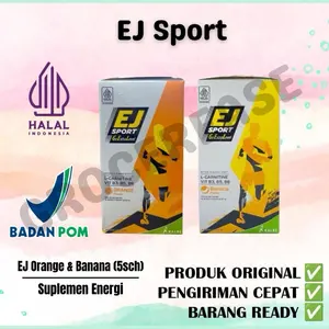 EJ Sport GEL Rasa Orange / Banana - Energy Gel