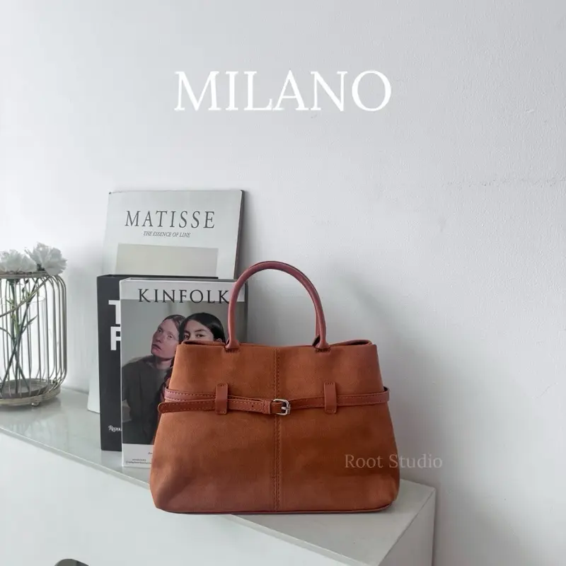 ROOT - Milano Bag - Tas Wanita Suede Tas Selempang Kulit Sling Bag