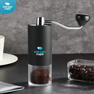 One Two Cups Alat Penggiling Kopi Manual Coffee Grinder Adjustable - BN50