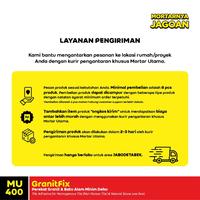 Gambar Mortar Utama MU-400 GranitFix LowDust Perekat Granite Tile dan Batu Alam 25Kg - 1 Sak dari Mortar Utama Official Kota Administrasi Jakarta Selatan 4 Tokopedia