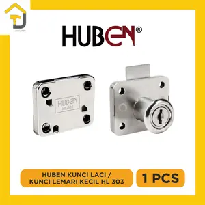 HUBEN Kunci Laci / Kunci Lemari Kecil HL 303 16MM