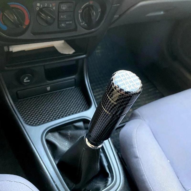 Gwein-COD Kepala Tuas Gear Modifikasi Aluminium Alloy - Desain Karbon Presisi Tinggi & Sensor Sentuh untuk Pergantian Gigi Car