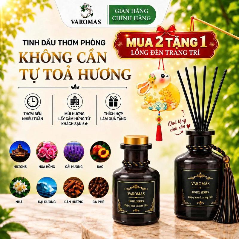 Tinh Dầu Thơm Phòng Nước Hoa Home Fragrances Khuếch Tán Hương Thơm Tự Động…