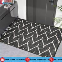 Gambar KEEP MAJU Keset Pintu Masuk Mewah Karpet Samping Tempat Tidur Kamar Mandi Penyerap Penyerap Lantai Non-Slip - KP01 dari Keepmaju karpet official Kota Tangerang 5 Tokopedia