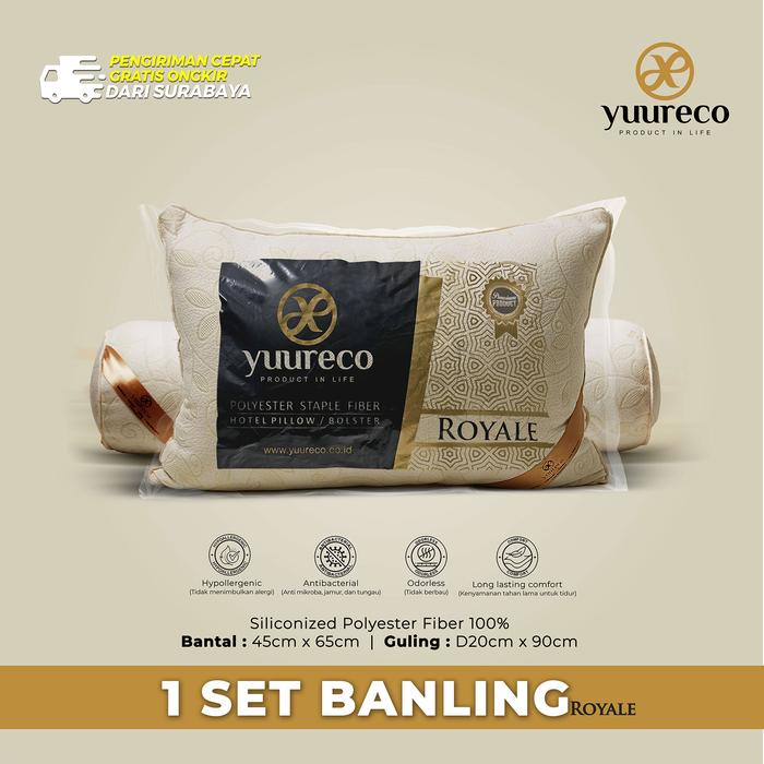 Gambar Bantal Guling Tidur Dewasa 1 Set Paket Bantal Guling Hemat Bantal Royale Knitting Extra Soft by yuureco - Bantal + Guling dari yuureco Kab. Gresik 5 Tokopedia