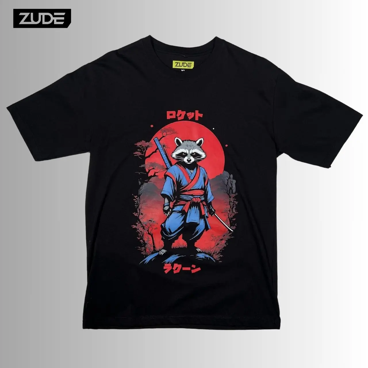 ZUDE T-Shirt Rocket Samurai Kaos Distro Superhero