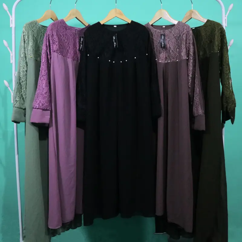 Inara Dress Kids Syari Baju Gamis Muslim Cantik Motif Brukat Bunga Anak Perempuan Ceruty Babydol Premium 5-12 Tahun Size L dan XL Panjang dan Tanggung Shakila Set Kerudung Pasmina Lebaran 2025 7