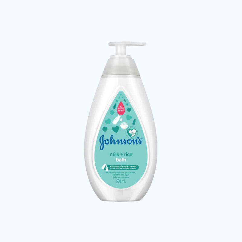 Sữa tắm chứa sữa và gạo cho bé Johnson Baby 500ml