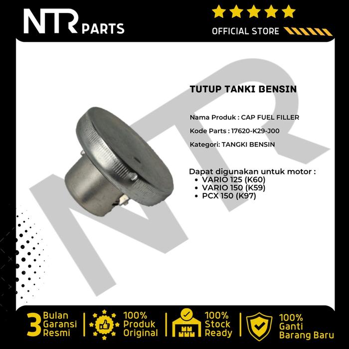 Gambar Tutup Tangki Tank tanki  Vario 125 eSP K60 Vario 150 eSP K59 Vario 160 K2S PNP PCX 150 ADV 150 dari NTRPARTS Kab. Tangerang Tokopedia