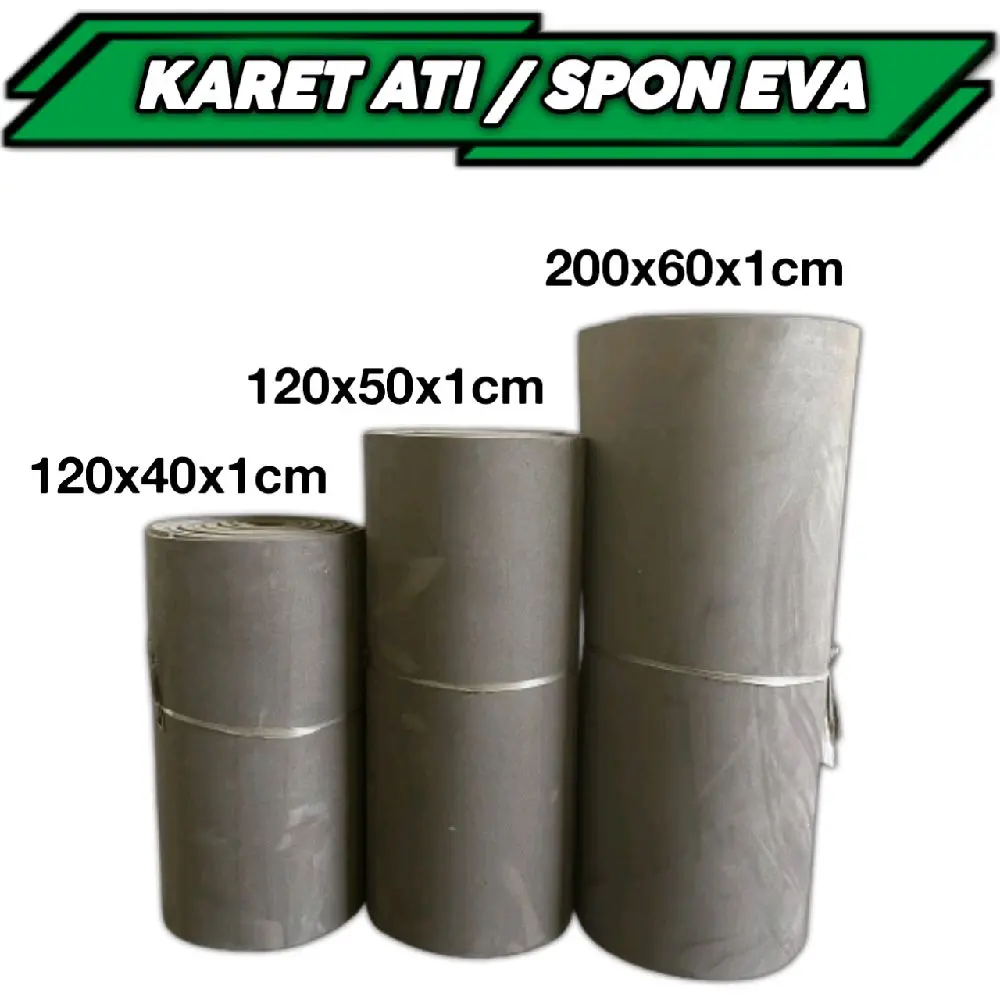 Karet Ati / Spon Eva Tebal 1 cm Berbagai Ukuran Berkualitas, Kerajinan Matras