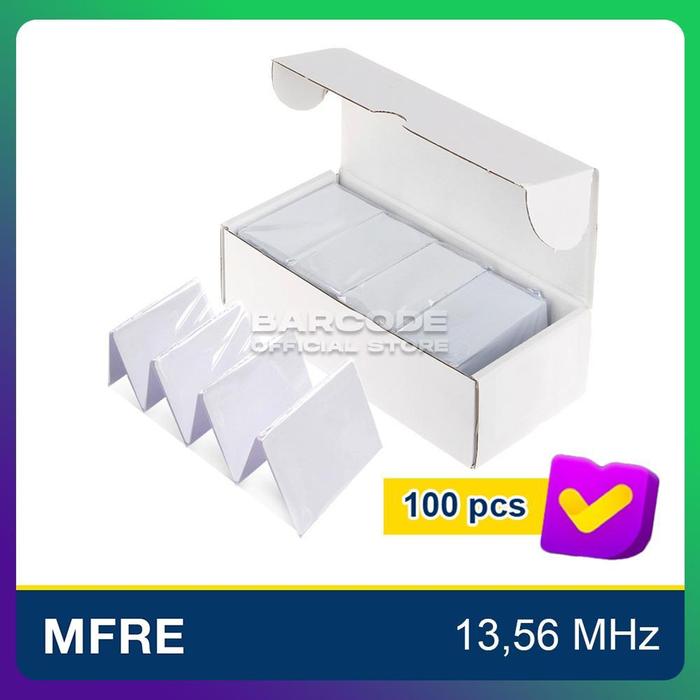 Gambar Kartu RFID MFRE 13.56 MHz 13.56MHz Smart ID Card Akses Pintu Hotel Parkir (100 Pcs) - Non-Coated dari Barcode Store Solutions Kota Administrasi Jakarta Pusat Tokopedia