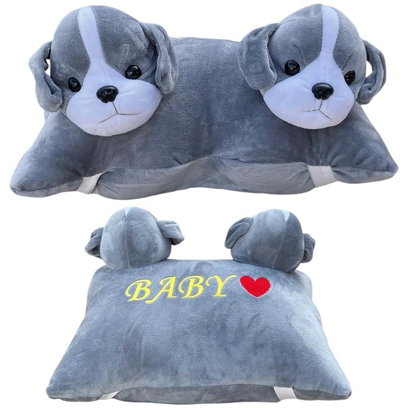  Gối Đi Xe Máy Cho Bé 2 Đầu – Dày Dặn Nhung Mịn An Toàn 