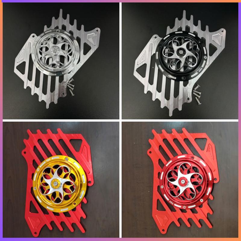 Combo Che Két Nước + Quạt Gió Nhôm CNC – Dành Cho Xe 4Val Vario Click AB160 SH 125 150 Đời mới