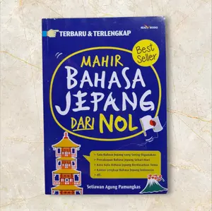 Buku Mahir bahasa Jepang dari nol best seller