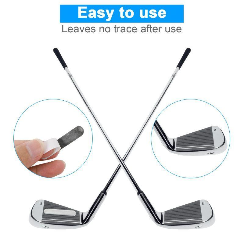 10pcs Sticker Pemberat Raket Tape Lead Timah Pemberat Golf Tape Timah Pemberat Untuk Raket Golf/Tenis 5