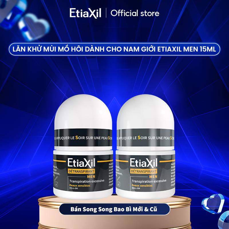 Lăn khử mùi mồ hôi dành cho nam giới Etiaxil Men 15ml