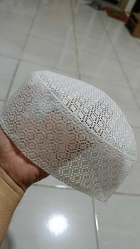 Product Review of (ECER)PECI KOPIAH ALDAN JARING/HRG TERMURAH Peci Songkok Muslim Nyaman Hitam Putih Dewasa Motif Haji Pria from @**a 0