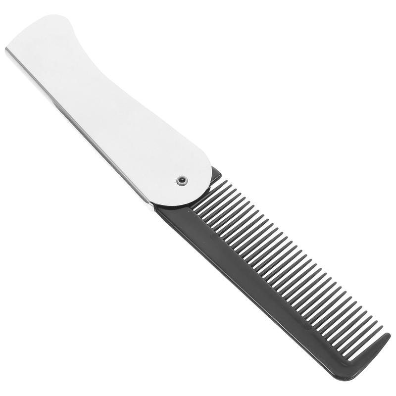 Product Introduction of Hair Salon Comb Folding Comb Travel Comb Hair Comb for Travel Foldable Comb Gift Haircare Heatless Daily Durable Stainless 1