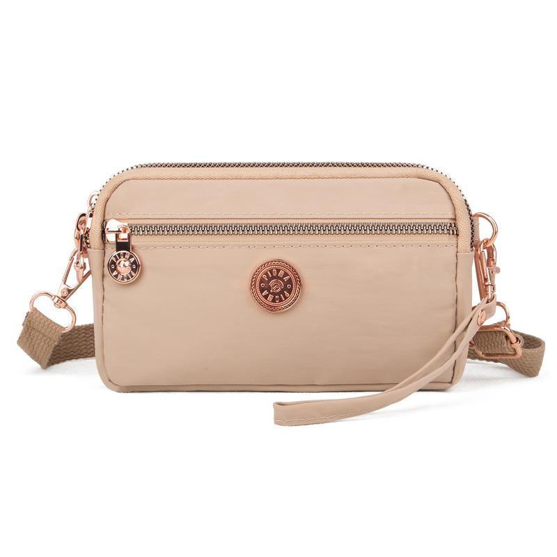 EMEVELE PIOMA CELINA ROSE GOLD DOMPET HP 3 RES / DOMPET WANITA / DOMPET SELEMPANG / DOMPET NYLON / 8