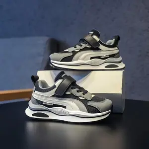 Sepatu anak laki-laki dan perempuan unisex sepatu SNEAKERS ANAK QN HITAM