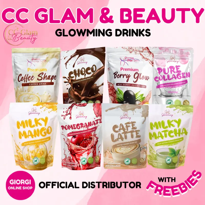 CC Glam & Beauty Glowming Shape Detox Premium Berry Glow Acai Berry  JuiceDrink 10 x 20g