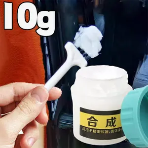 Mini Car Gear Bearing Lubricating Grease Mechanical White Synthetic Keypad Satellite Shaft Rail Gear Bearing O-ring Silicone Oil - 20g Set B