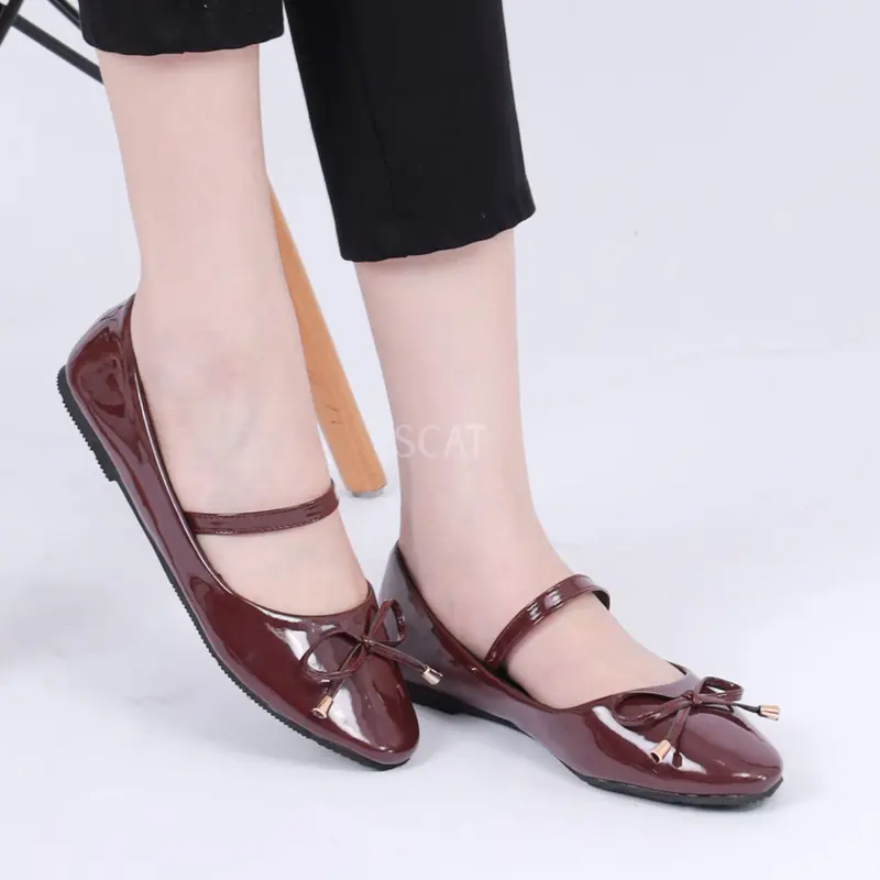 SCAT Lily Flatshoes Wanita Sepatu Casual Sepatu Hangout Sepatu Kerja Sepatu Kekinian Wanita 2