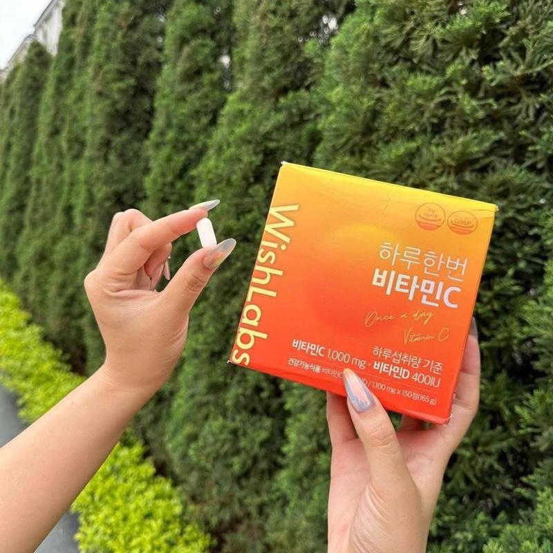 Vitamin C 1000 mg Wish labs 150v mẫu mới