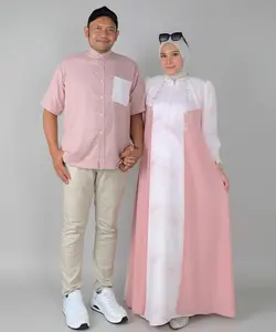 Aisyah Abaya Sarimbit Dewasa Abaya Dress Gamis Ibu Dan Koko Ayah MumuF