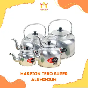 Maspion Teko Teh Super 16 20 22 24 28 cm Alumunium Ceret Air Rebus Tebal AFF 7 MHS
