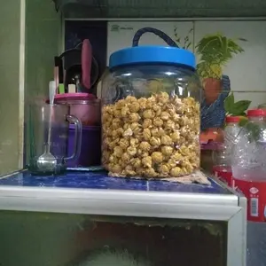 PopENjoy - [Baru] POPCORN CARAMEL 500gr | Makanan Manis Crispy Camilan Popkron Snack Jagung Camilan Food Instan Bumbu kriuk Jajanan Kering